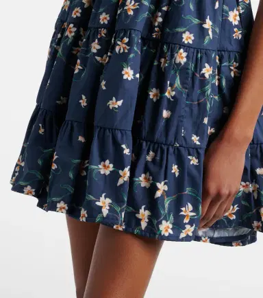 Agua by Agua Bendita Lima floral cotton minidress | Thumbnail 3 Agua by Agua Bendita Lima floral cotton minidress | Thumbnail 3