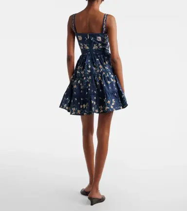 Agua by Agua Bendita Lima floral cotton minidress | Thumbnail 5 Agua by Agua Bendita Lima floral cotton minidress | Thumbnail 5