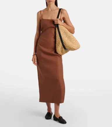 SIR Linen midi dress | Thumbnail 2