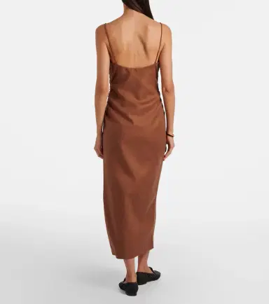 SIR Linen midi dress | Thumbnail 3