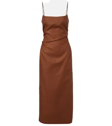 SIR Linen midi dress | Thumbnail 1