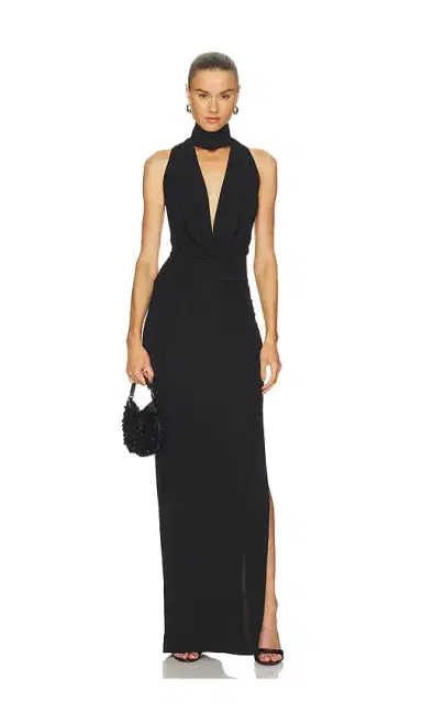 Misha The Cowl Neck Jersey Dress | Thumbnail 2 Misha The Cowl Neck Jersey Dress | Thumbnail 2