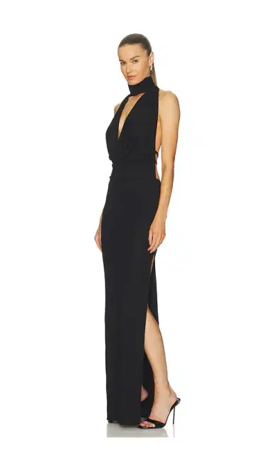 Misha The Cowl Neck Jersey Dress | Thumbnail 3 Misha The Cowl Neck Jersey Dress | Thumbnail 3