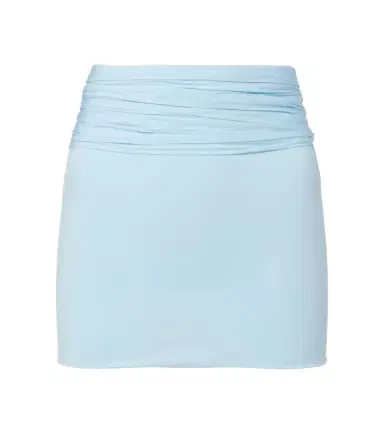 Wardrobe.NYC Wardrobe. NYC Ruched miniskirt | Thumbnail 1 Wardrobe.NYC Wardrobe. NYC Ruched miniskirt | Thumbnail 1