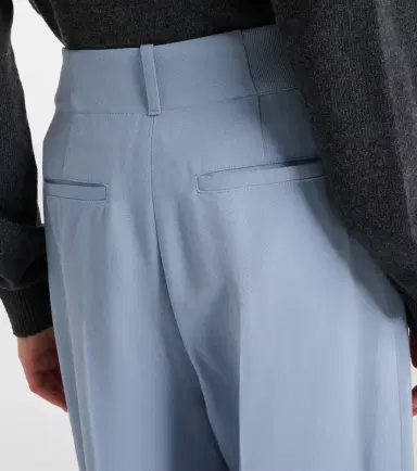 Victoria Beckham Pleated tapered pants | Thumbnail 4 Victoria Beckham Pleated tapered pants | Thumbnail 4