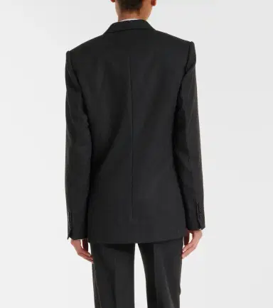 Victoria Beckham Double-breasted virgin wool blazer | Thumbnail 5