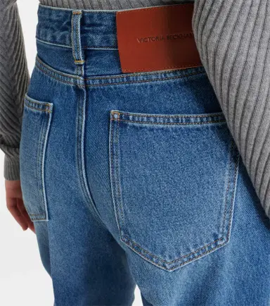 Victoria Beckham High-rise wide-leg jeans | Thumbnail 4 Victoria Beckham High-rise wide-leg jeans | Thumbnail 4