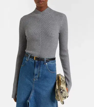 Victoria Beckham Georgia ribbed-knit wool top | Thumbnail 5 Victoria Beckham Georgia ribbed-knit wool top | Thumbnail 5