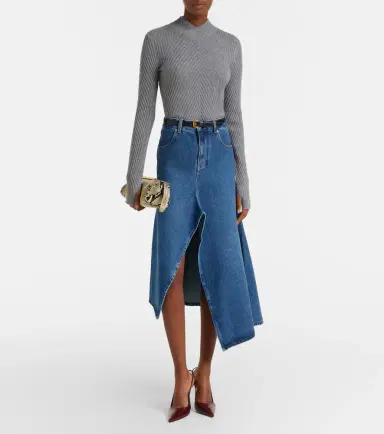 Victoria Beckham Georgia ribbed-knit wool top | Thumbnail 6 Victoria Beckham Georgia ribbed-knit wool top | Thumbnail 6