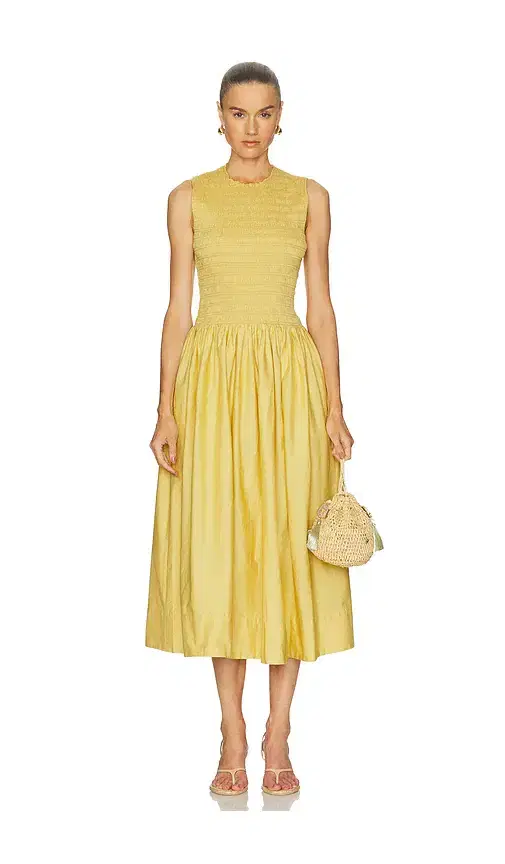 PISTOLA Gladys Smocked Bodice Dress