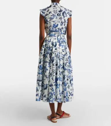 Erdem Floral jacquard midi skirt | Thumbnail 4 Erdem Floral jacquard midi skirt | Thumbnail 4