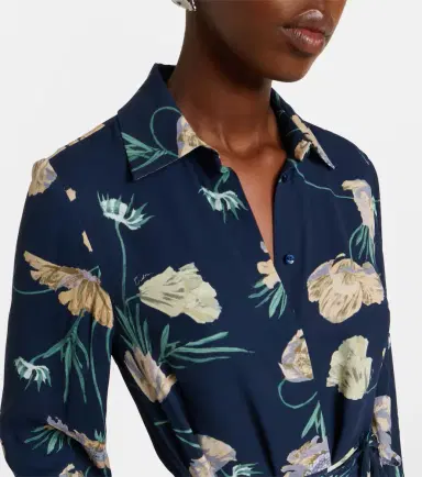 Erdem Belted floral shirt dress | Thumbnail 3 Erdem Belted floral shirt dress | Thumbnail 3