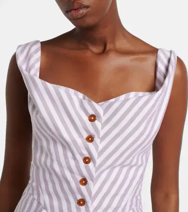 Vivienne Westwood Monday striped cotton top | Thumbnail 2