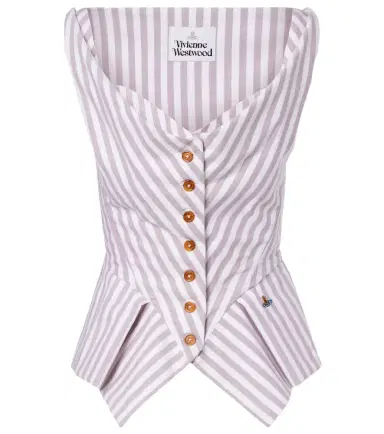 Vivienne Westwood Monday striped cotton top | Thumbnail 1