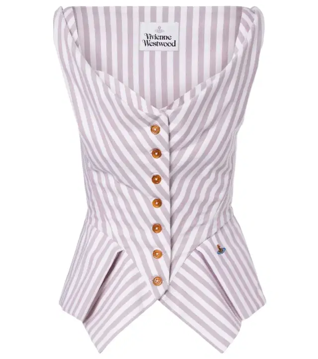 Monday striped cotton top