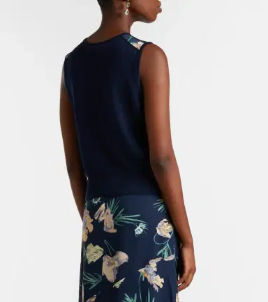 Erdem Floral wool sweater vest | Thumbnail 2 Erdem Floral wool sweater vest | Thumbnail 2