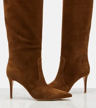 Gianvito Rossi Hansen suede knee-high boots | Thumbnail 4