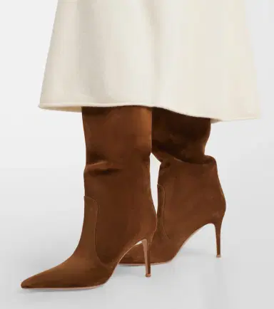 Gianvito Rossi Hansen suede knee-high boots | Thumbnail 5