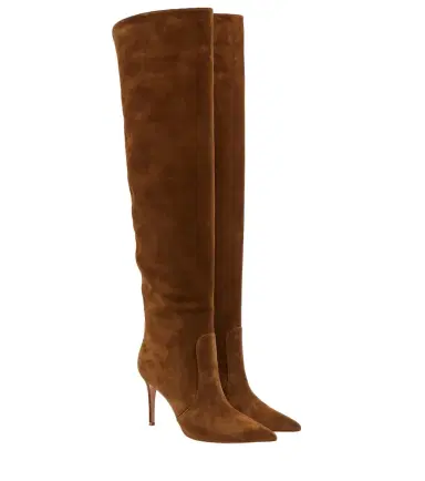 Gianvito Rossi Hansen suede knee-high boots | Thumbnail 1