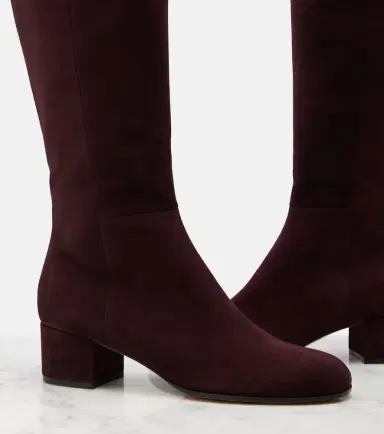 Gianvito Rossi Joelle suede knee-high boots | Thumbnail 4