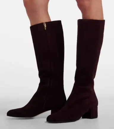 Gianvito Rossi Suede knee-high boots | Thumbnail 5