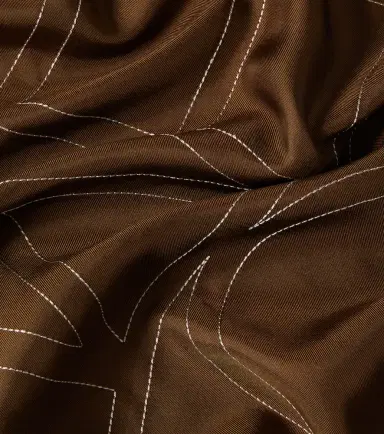 Toteme Embroidered monogram silk scarf | Thumbnail 2