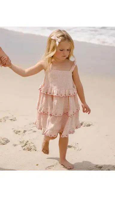Rylee + Cru Rylee + Cru Ruffled Swing Dress | Thumbnail 2