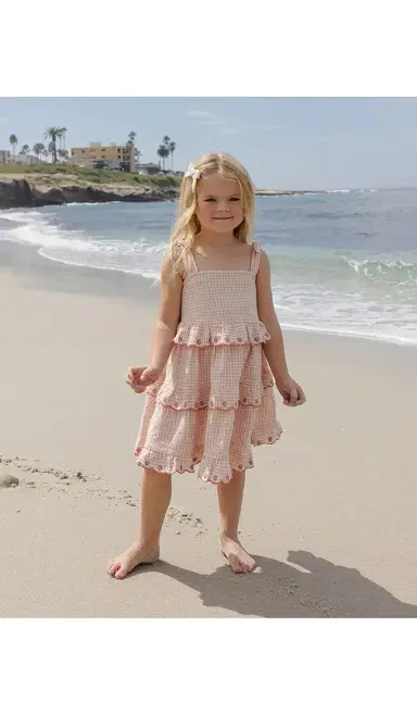 Rylee + Cru Rylee + Cru Ruffled Swing Dress | Thumbnail 4