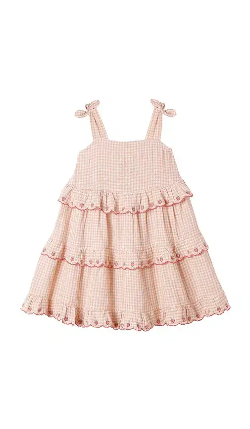 Rylee + Cru Rylee + Cru Ruffled Swing Dress