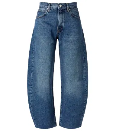 Frame Bubble Crop barrel-leg jeans | Thumbnail 1