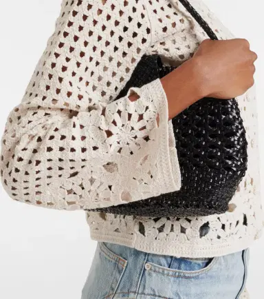 Frame Postcard crochet cotton cardigan | Thumbnail 4