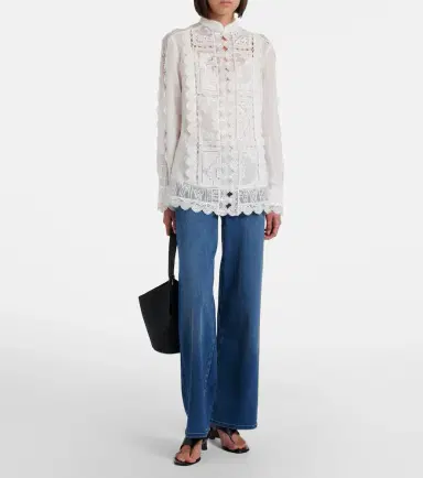 Frame Le Slim Palazzo wide-leg jeans | Thumbnail 4 Frame Le Slim Palazzo wide-leg jeans | Thumbnail 4