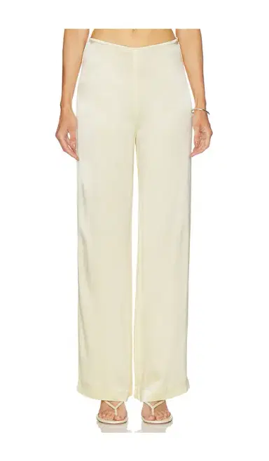 Bardot Devin Mid Rise Satin Pant | Thumbnail 1