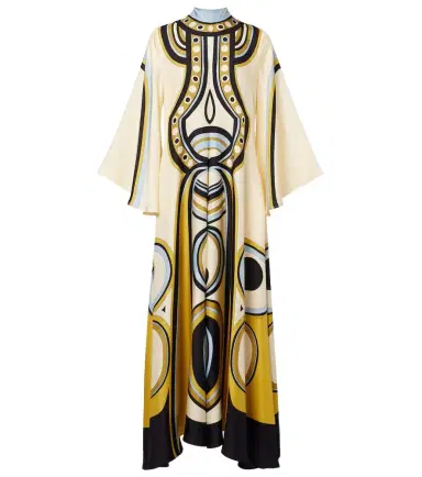 La DoubleJ Magnifico printed silk twill maxi dress | Thumbnail 1