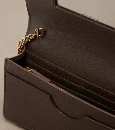 Gucci GG Marmont canvas wallet on chain | Thumbnail 3