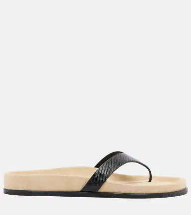 TOTEME Leather thong sandals | Thumbnail 3