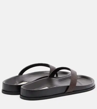 TOTEME Leather thong sandals | Thumbnail 3