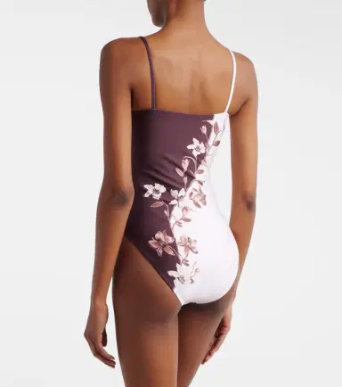 Agua by Agua Bendita Durazno embellished floral swimsuit | Thumbnail 3