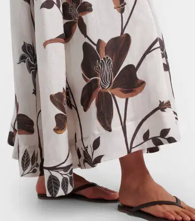 Agua by Agua Bendita Delta floral linen maxi skirt | Thumbnail 6 Agua by Agua Bendita Delta floral linen maxi skirt | Thumbnail 6