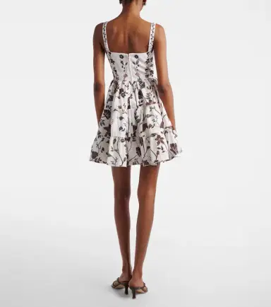 Agua by Agua Bendita Lima floral linen minidress | Thumbnail 2 Agua by Agua Bendita Lima floral linen minidress | Thumbnail 2