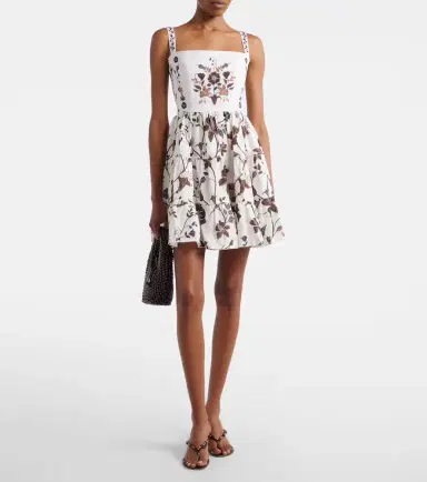 Agua by Agua Bendita Lima floral linen minidress | Thumbnail 5 Agua by Agua Bendita Lima floral linen minidress | Thumbnail 5