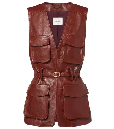 Dorothee Schumacher Broken Shine leather vest | Thumbnail 1