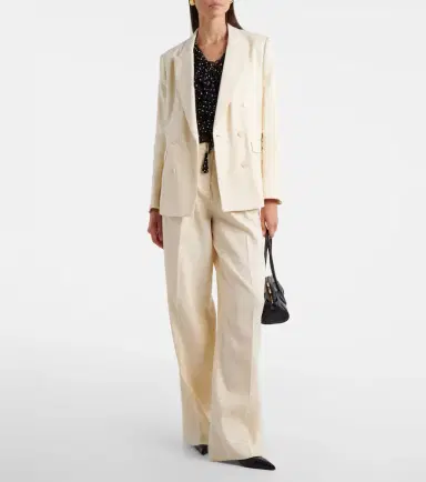 Dorothee Schumacher Casual Sophistication linen and cotton wide-leg pants | Thumbnail 4 Dorothee Schumacher Casual Sophistication linen and cotton wide-leg pants | Thumbnail 4