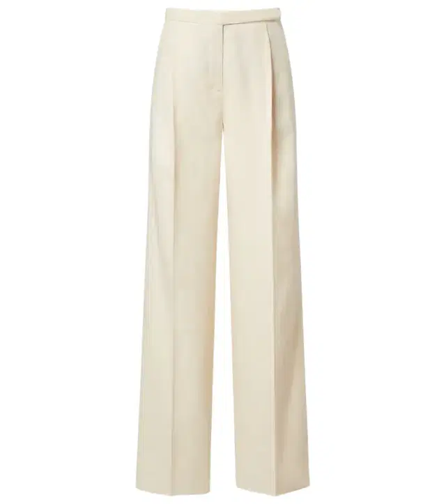 Dorothee Schumacher Casual Sophistication linen and cotton wide-leg pants