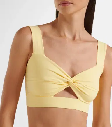 NORBA Shell cutout sports bra | Thumbnail 4 NORBA Shell cutout sports bra | Thumbnail 4