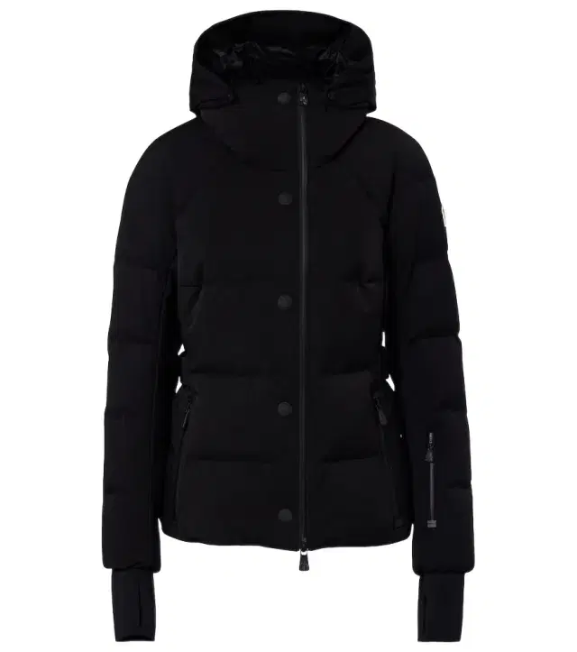 Guyane hooded down ski jacket