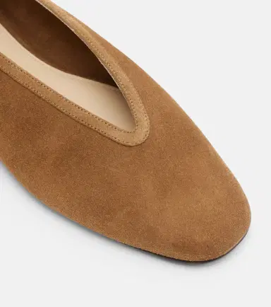 Le Monde Béryl Le Monde Béryl Luna suede ballet flats | Thumbnail 3