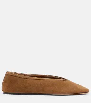 Le Monde Béryl Le Monde Béryl Luna suede ballet flats | Thumbnail 4