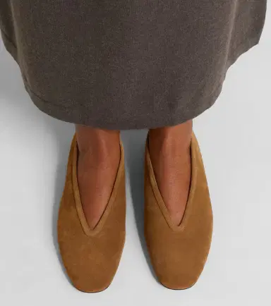 Le Monde Béryl Le Monde Béryl Luna suede ballet flats | Thumbnail 5
