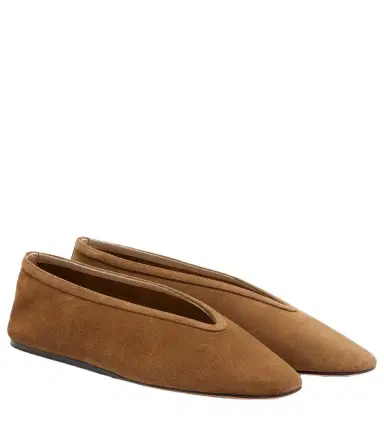 Le Monde Béryl Le Monde Béryl Luna suede ballet flats | Thumbnail 1